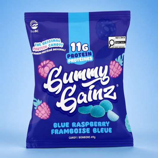 Blue Raspberry Protein Gummies 6 Pack