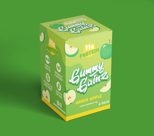Green Apple Gummies 6 Pack