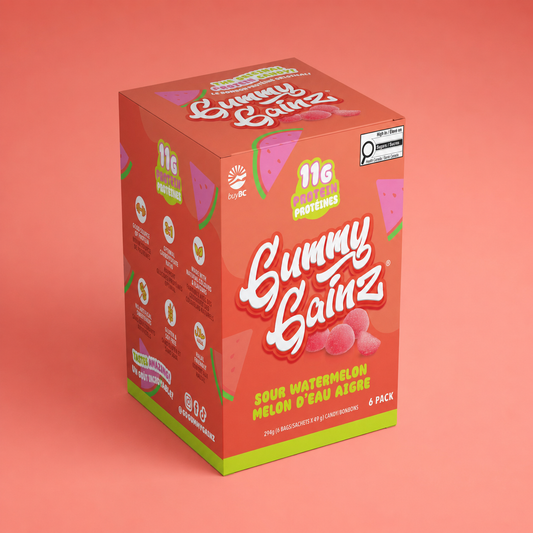 Sour Watermelon Protein Gummies 6 Pack