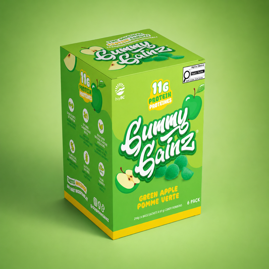 Green Apple Gummies 6 Pack