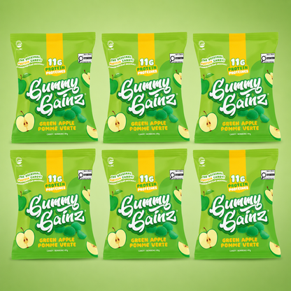 Green Apple Gummies 6 Pack