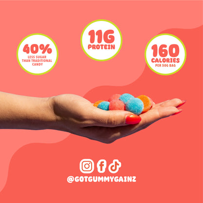 Sour Watermelon Protein Gummies 12 Pack