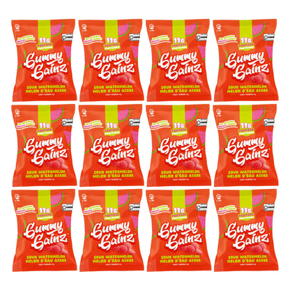 Sour Watermelon Protein Gummies 12 Pack