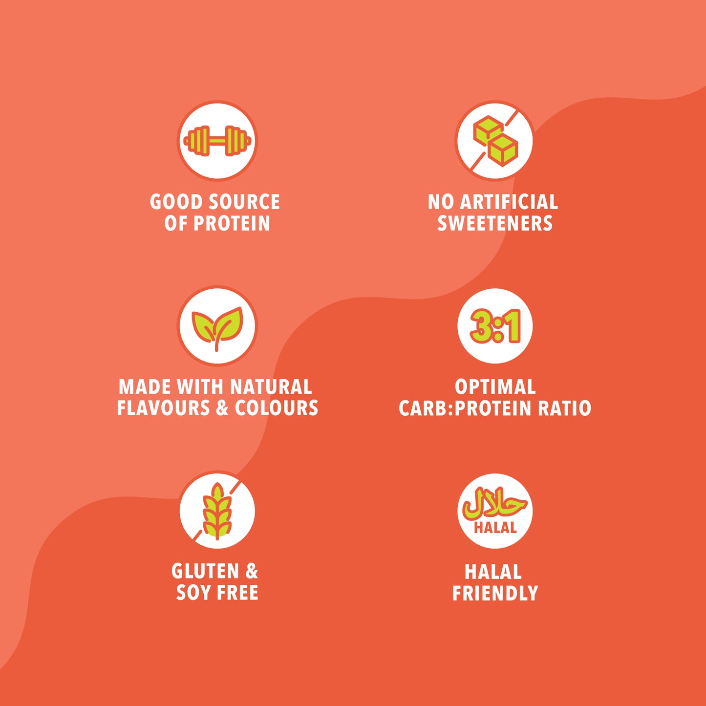 Assorted Flavours Protein Gummies 6 Pack