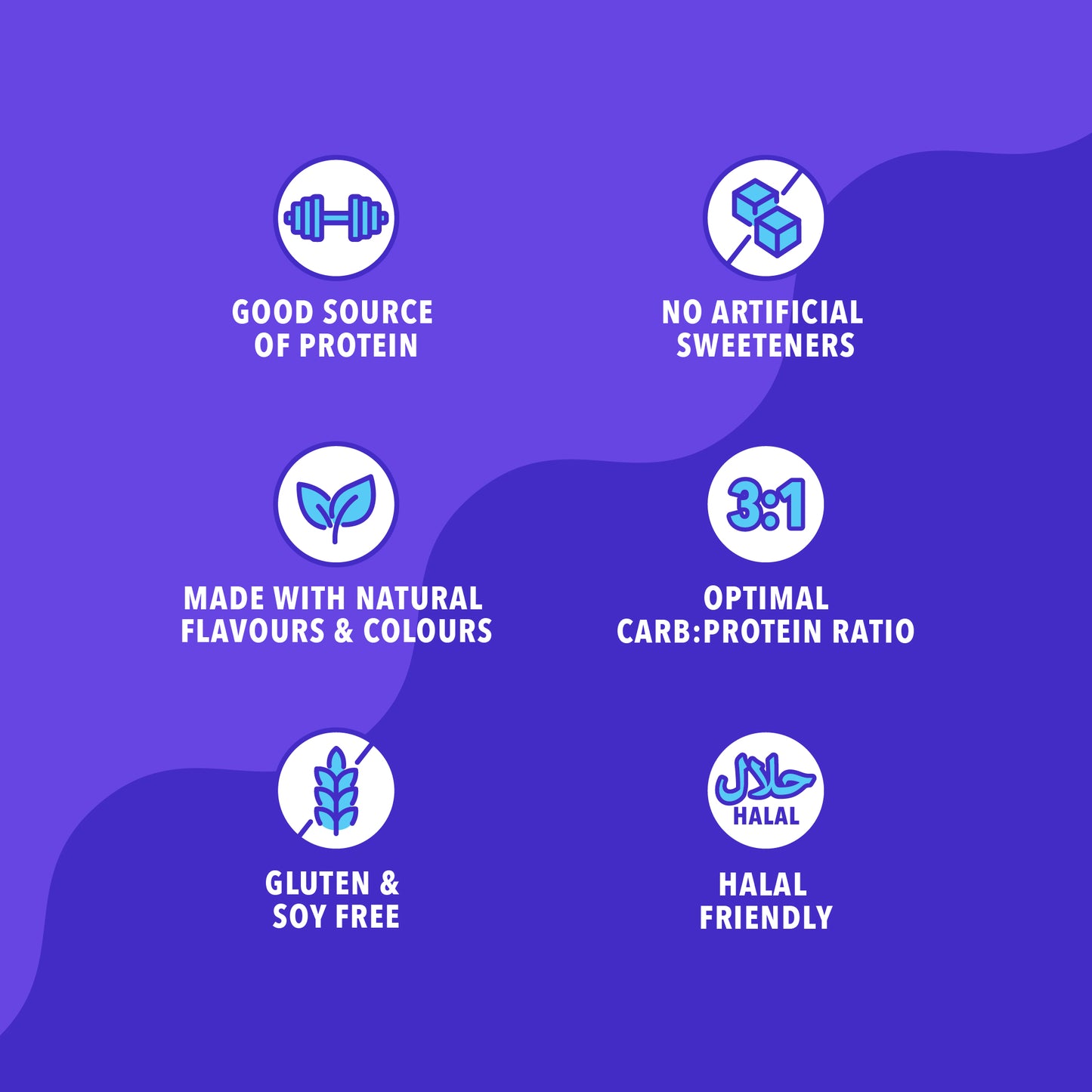 Blue Raspberry Protein Gummies 6 Pack