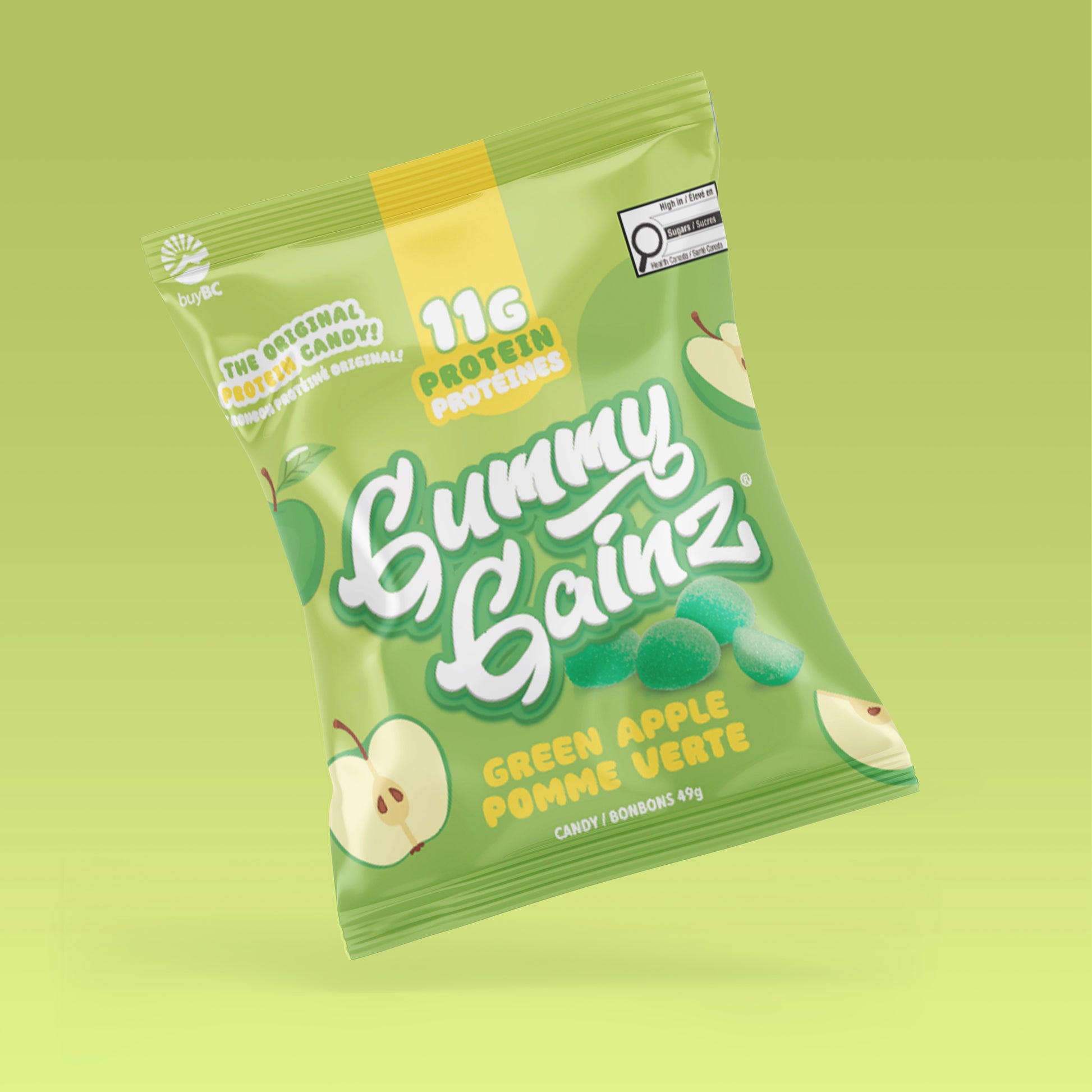 Green Apple Gummy Gainz bag