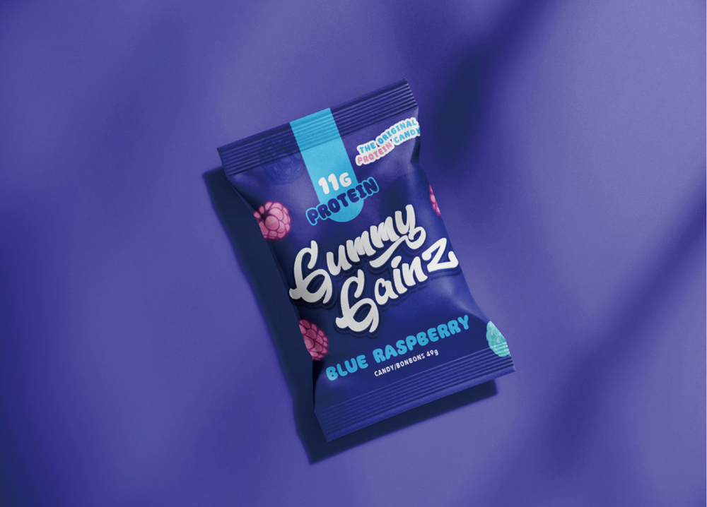 Blue Raspberry Protein Gummies 6 Pack