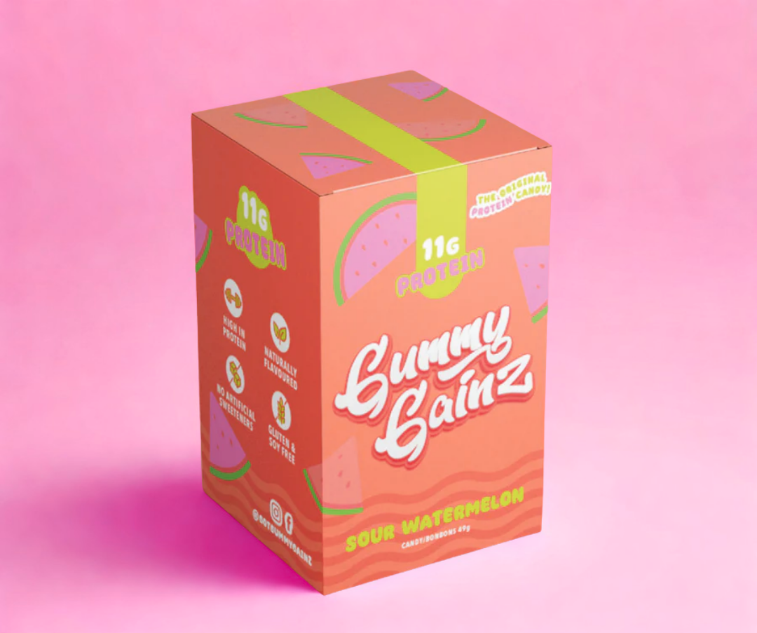 Sour Watermelon Protein Gummies 6 Pack